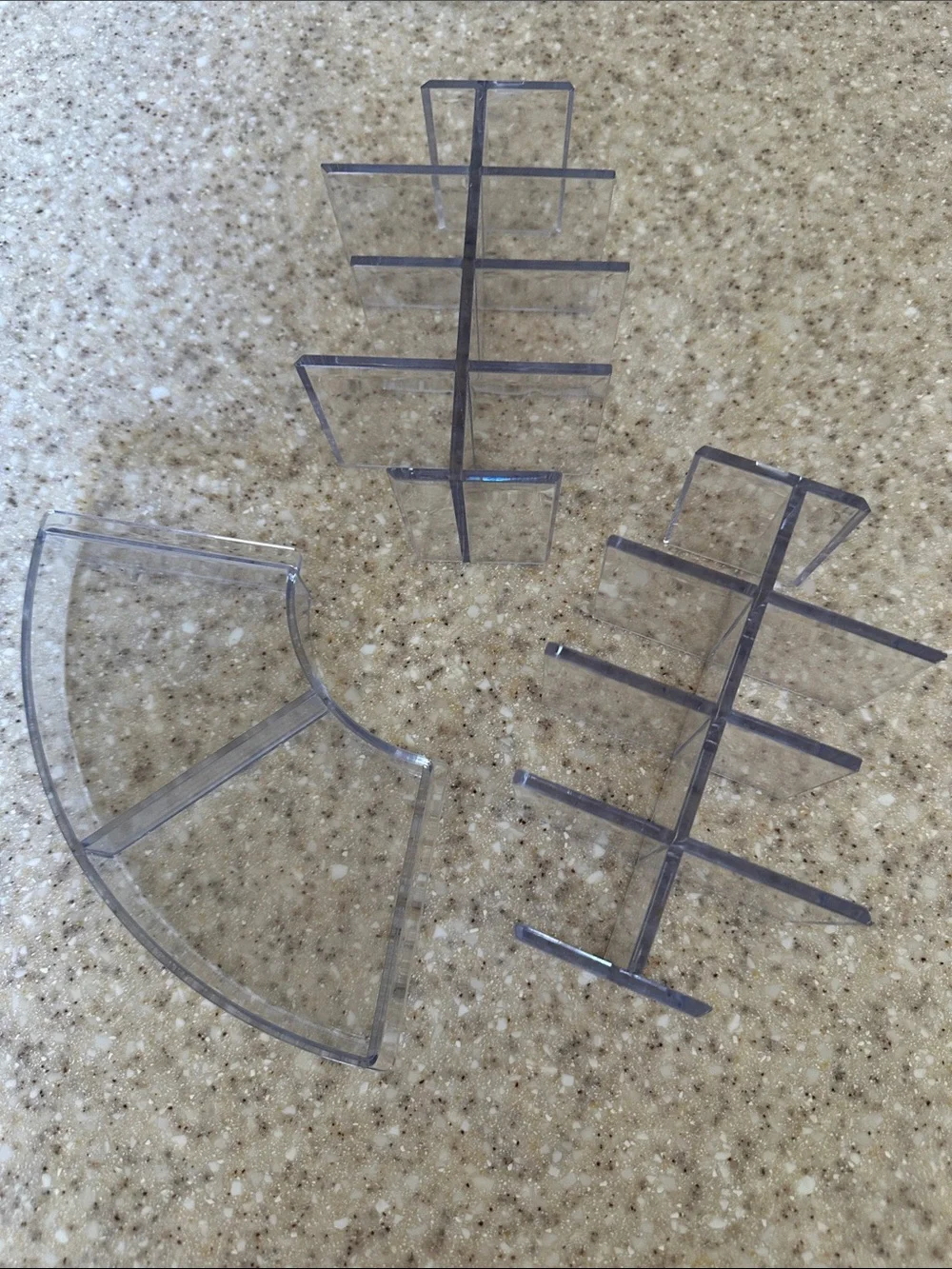 i Design Clear Acrylic Cosmetic/Beauty Organizer Carousel
